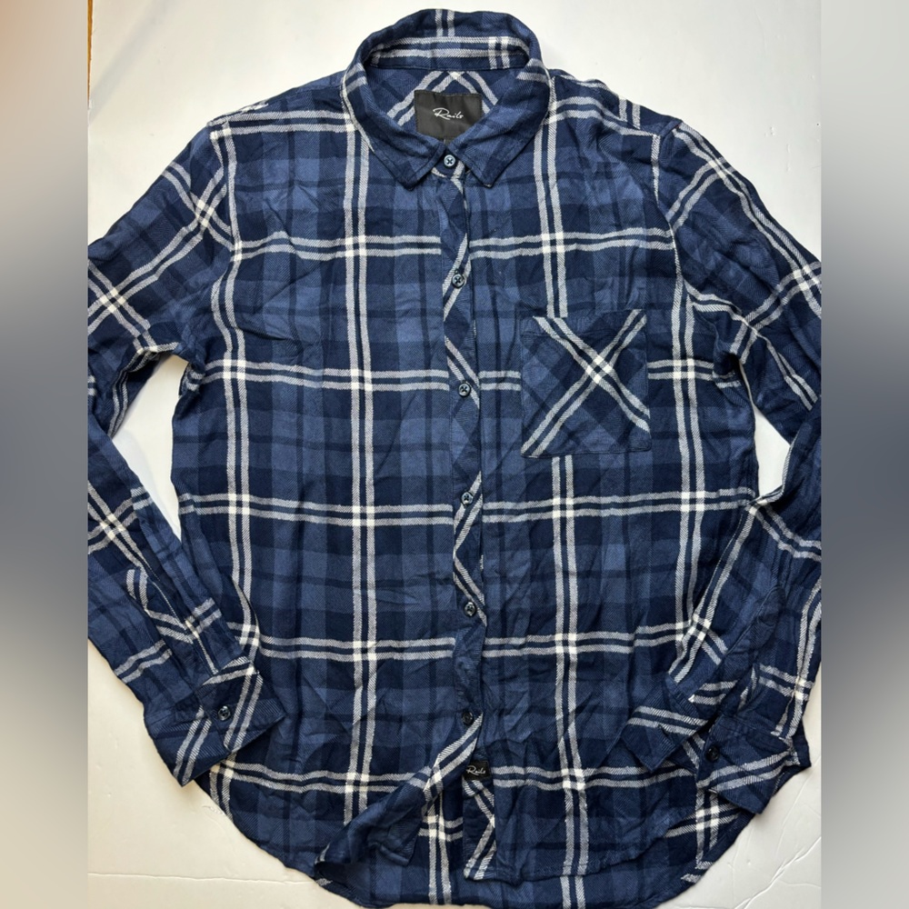 Rails Hunter Pacific Plaid Long Sleeve Button‎ Down Shirt